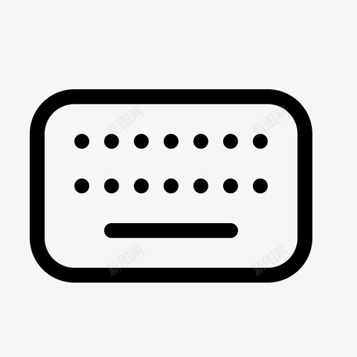键盘类型基本图标集svg_新图网 https://ixintu.com 基本图标集 类型 键盘
