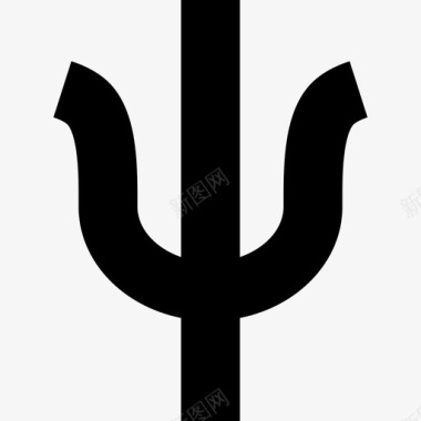 Psi形状符号和形状图标图标