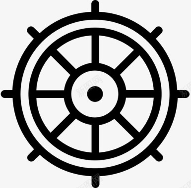 舵船航行图标图标