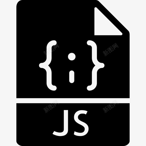 Javascript文件类型集填充图标svg_新图网 https://ixintu.com Javascript 填充 文件类型集