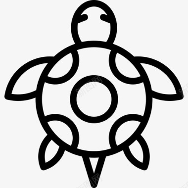 乌龟海盗收藏直系图标图标