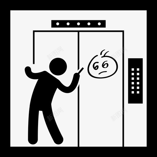 在电梯内涂鸦涂鸦故意破坏图标svg_新图网 https://ixintu.com 在电梯内涂鸦 故意破坏 涂鸦