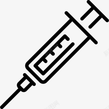 疫苗慈善套装直系图标图标