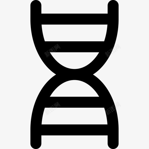 Dna6号医院直线型图标svg_新图网 https://ixintu.com 6号医院 Dna 直线型