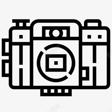 相机数码单反lomo图标图标