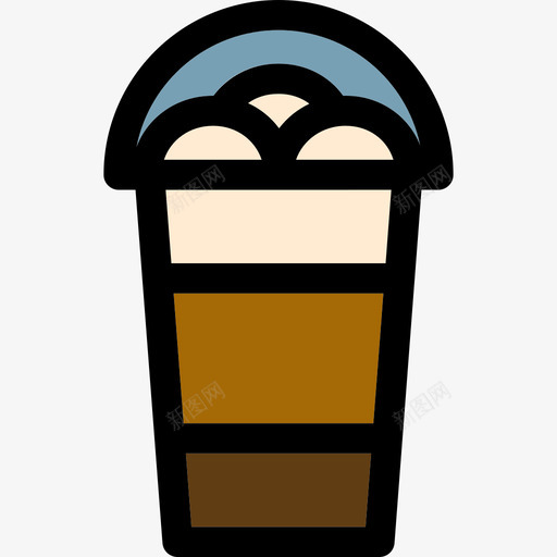 咖啡杯食物线性咖啡杯图标svg_新图网 https://ixintu.com 咖啡杯 线性咖啡杯 食物