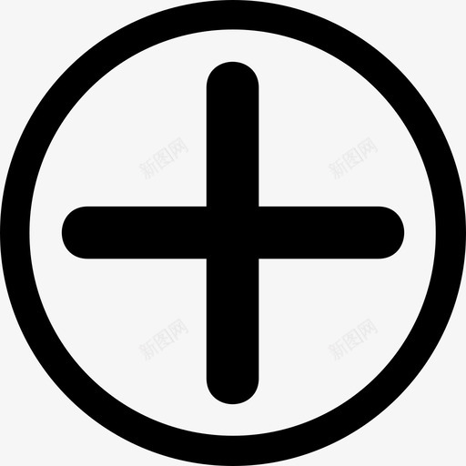 添加文件新建加号图标svg_新图网 https://ixintu.com 加号 新建 方形 添加文件