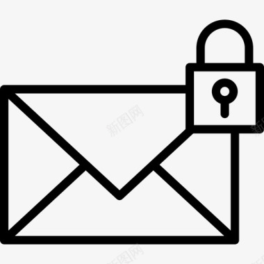 安全邮件财产安全直拨图标图标