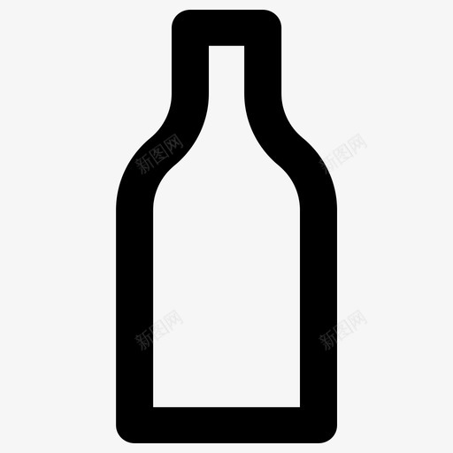 瓶子酒店元素粗体圆形图标svg_新图网 https://ixintu.com 瓶子 粗体圆形 酒店元素