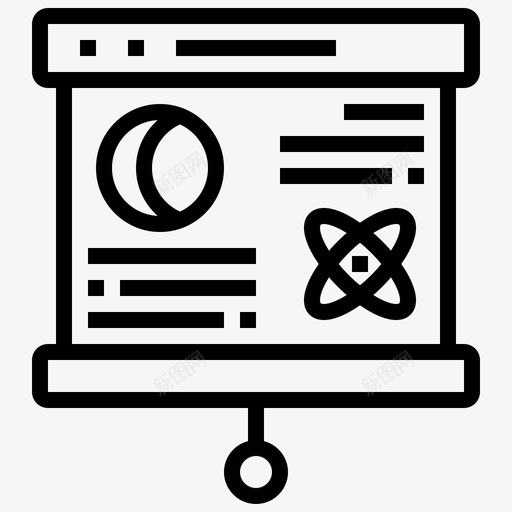 天文学分析图表图标svg_新图网 https://ixintu.com 分析 图表 天文学 展示板 礼物 航天技术路线