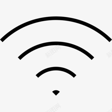 Wifi系统图标设置浅圆形图标