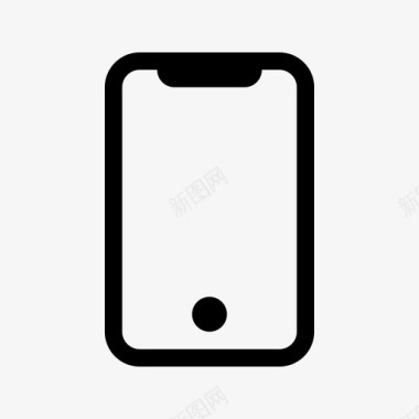 iphone肖像基本图标集图标