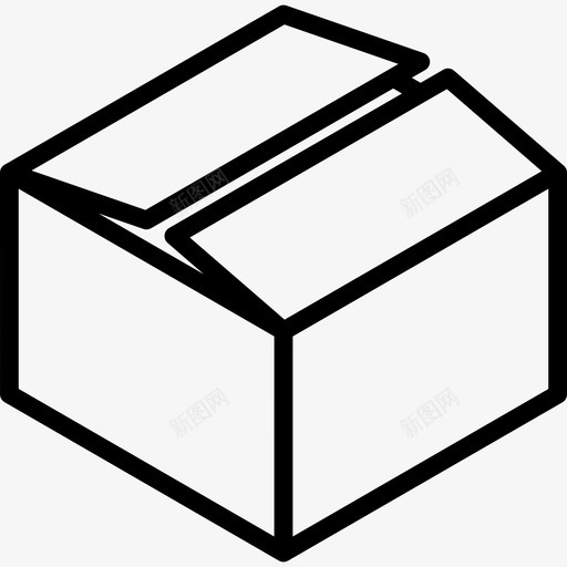 盒子等轴测业务图标svg_新图网 https://ixintu.com 盒子 等轴测业务