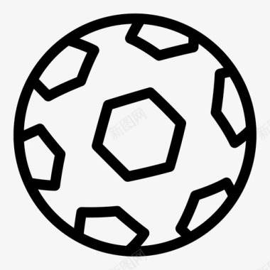 足球游戏运动图标图标