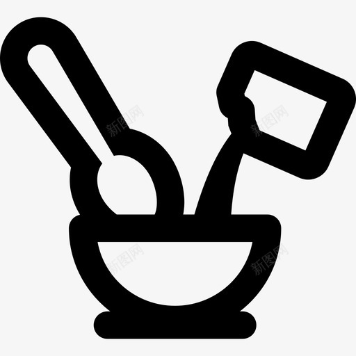 添加食物线性烹饪说明图标svg_新图网 https://ixintu.com 添加 线性烹饪说明 食物