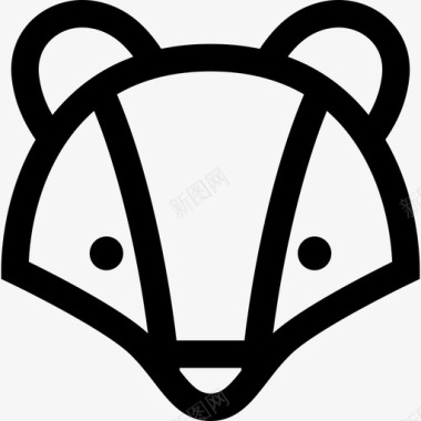 獾动物8直系图标图标