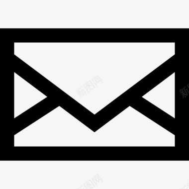 邮件业务元素2线性图标图标