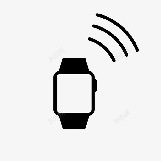 苹果手表物联网智能手表图标svg_新图网 https://ixintu.com 可穿戴设备 智能家居 智能手表 物联网 苹果手表
