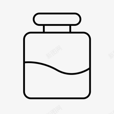 瓶子饮料液体图标图标