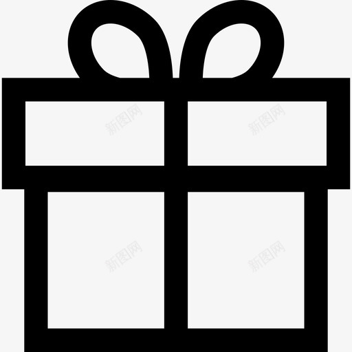 礼物圣诞节移动用户界面概述图标svg_新图网 https://ixintu.com 圣诞节 礼物 移动用户界面概述
