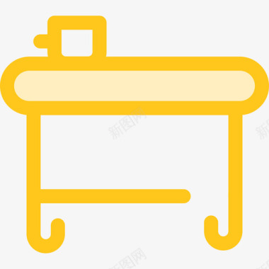 教师桌学校收藏3黄色图标图标