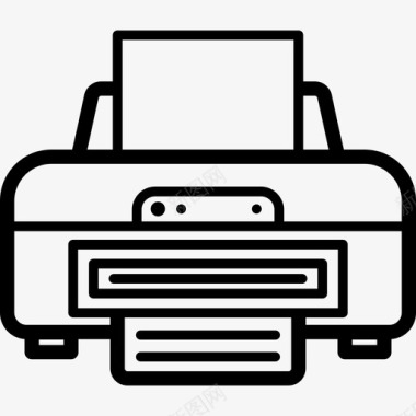 打印机技术详细设备图标图标