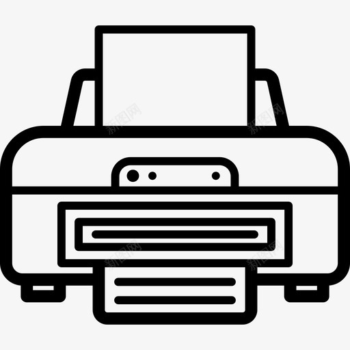 打印机技术详细设备图标svg_新图网 https://ixintu.com 打印机 技术 详细设备