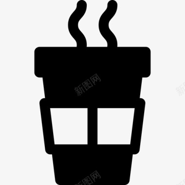 咖啡食物寒假图标图标