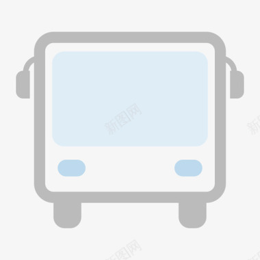 交通_公交车图标