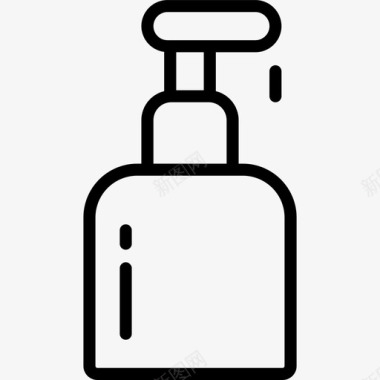 洗发水美容化妆品图标图标