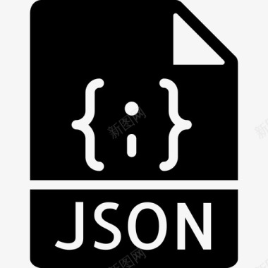 Json文件文件类型集填充图标图标