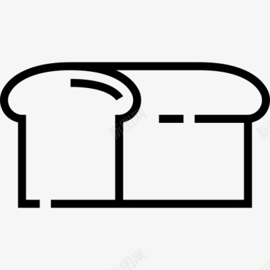 面包食物7直系图标图标