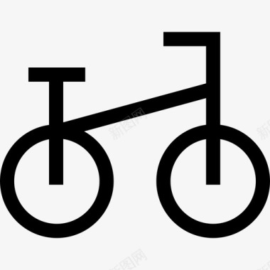 自行车交通工具混合出行元素图标图标