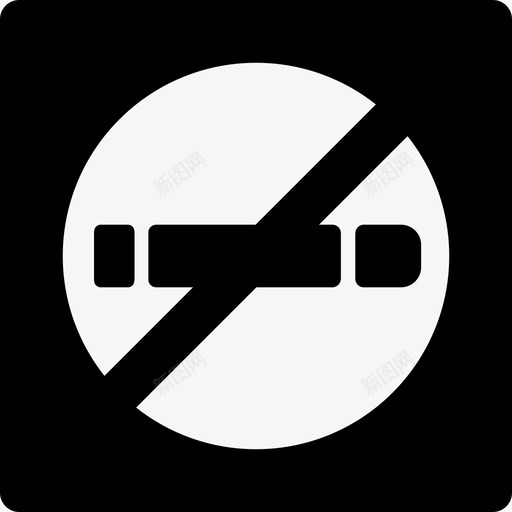 禁止吸烟地图和旗帜公共服务设施齐全图标svg_新图网 https://ixintu.com 公共服务设施齐全 地图和旗帜 禁止吸烟
