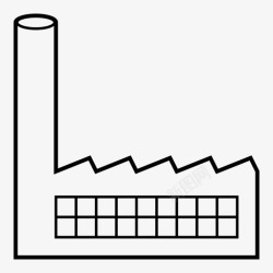 制造工厂工厂能源工厂工业图标高清图片