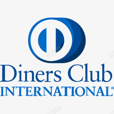 DinersClub付款方式公寓图标图标