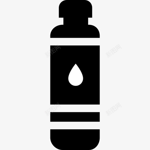 水瓶食物小径水图标svg_新图网 https://ixintu.com 小径水 水瓶 食物