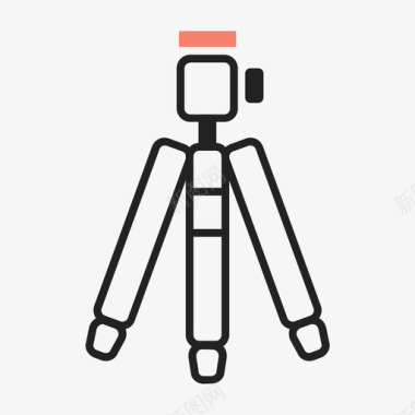 三脚架照相机设备图标图标
