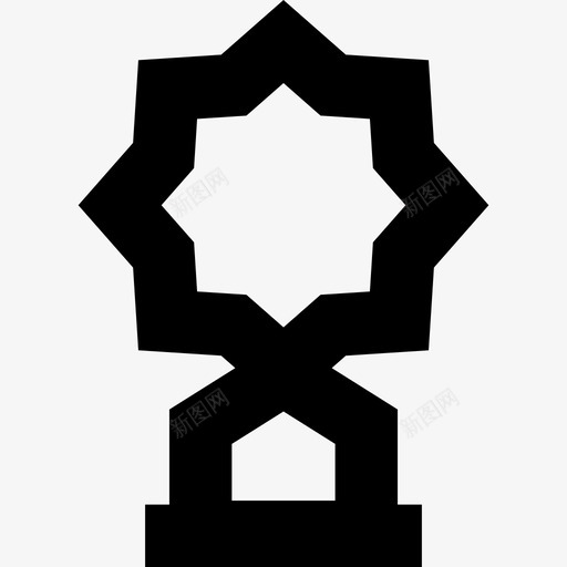 奖杯直线奖励图标svg_新图网 https://ixintu.com 奖杯 直线奖励