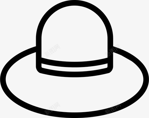 帽子衣服时装图标svg_新图网 https://ixintu.com 商店 头 帽子 时装 款式 衣服