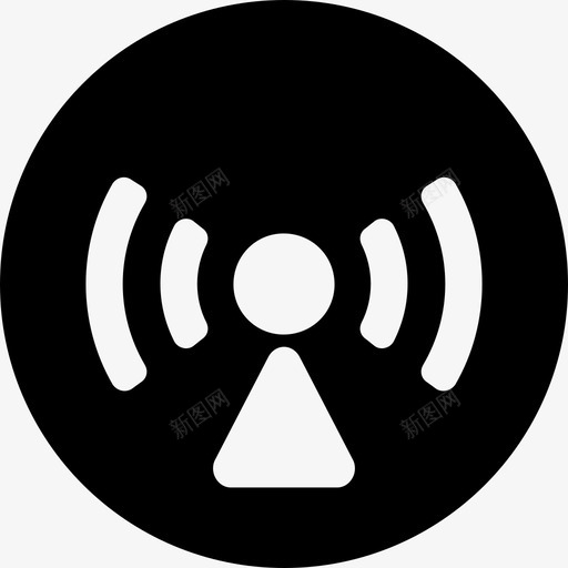 wifi宽带连接图标svg_新图网 https://ixintu.com wifi 互联网 宽带 热点 连接