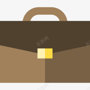 公文包商务和办公室扁平图标图标