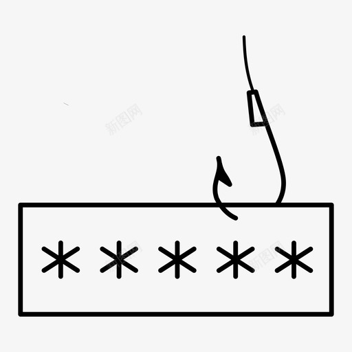 数据钓鱼访问钓鱼钩图标svg_新图网 https://ixintu.com 密码 数据钓鱼 访问 钓鱼钩 黑客攻击