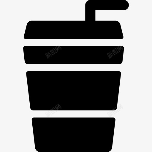 苏打水食物电影和电影院图标svg_新图网 https://ixintu.com 电影和电影院 苏打水 食物