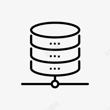 数据服务器数据库文件服务器图标图标