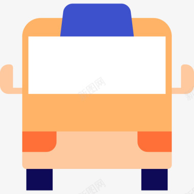 小型巴士7路平车图标图标