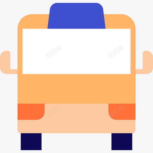 小型巴士7路平车图标svg_新图网 https://ixintu.com 7路 小型巴士 平车