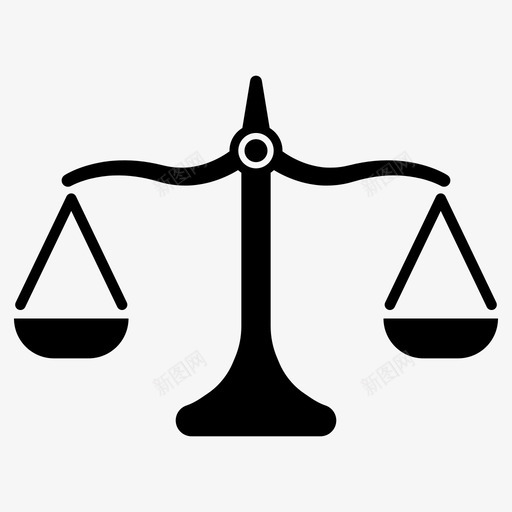 天平正义法律图标svg_新图网 https://ixintu.com 天平 智能商务收藏 正义 法律 重量