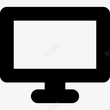 电脑屏幕技术网络和应用程序界面图标图标