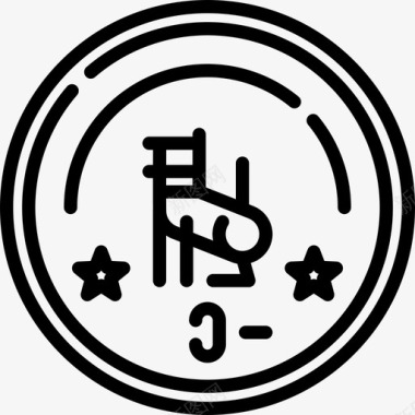 缅甸货币图标图标